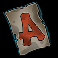 soaked by seamen letter a symbol