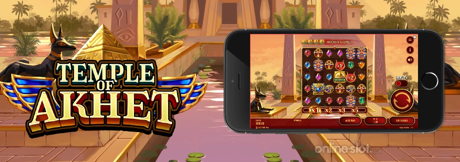 temple of akhet mobile slot