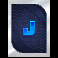 treble riches letter j symbol