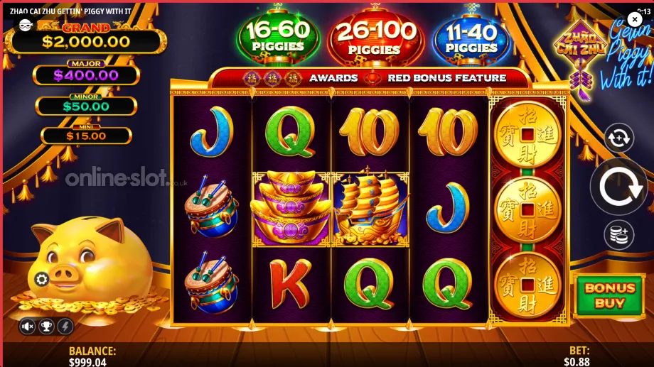 zhao cai zhu gettin piggy with it slot base game