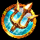 7x7 zeus max trident symbol