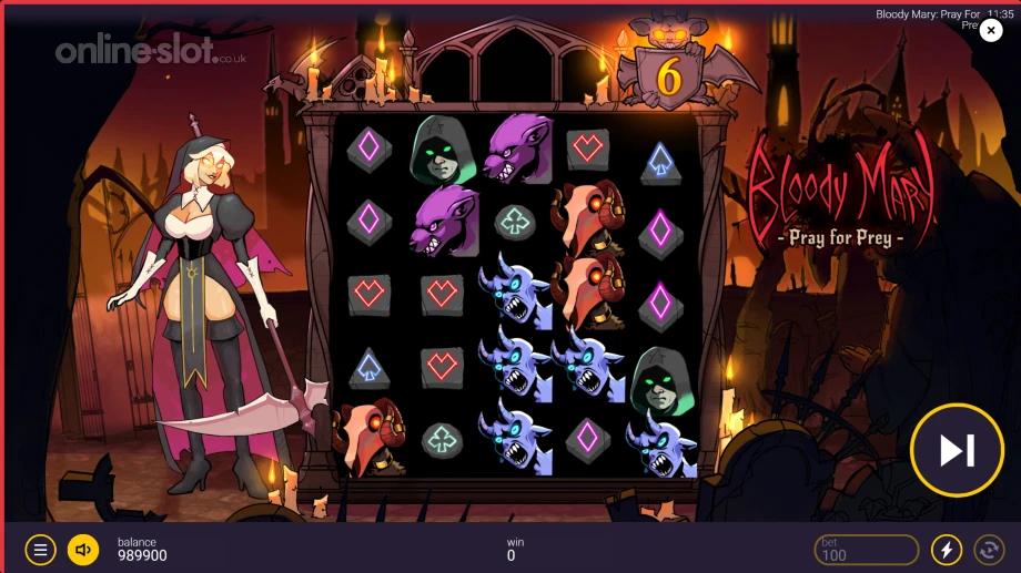 bloody mary pray for prey slot free spins