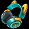 dj dog headphones symbol