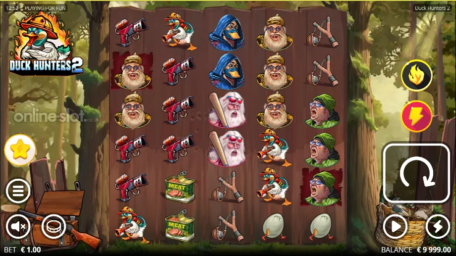 duck hunters 2 slot base game