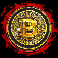 moon rush bitcoin logo symbol