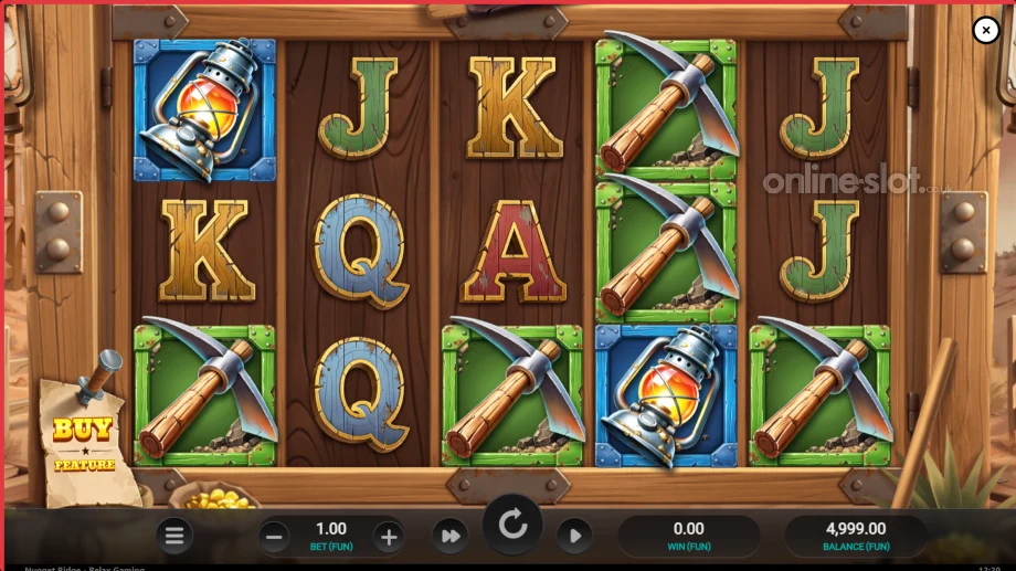nugget ridge slot base game
