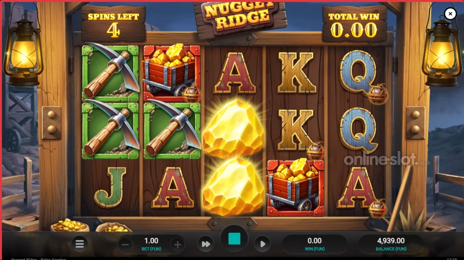 nugget ridge slot free spins