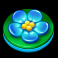 quackers slot blue flower symbol