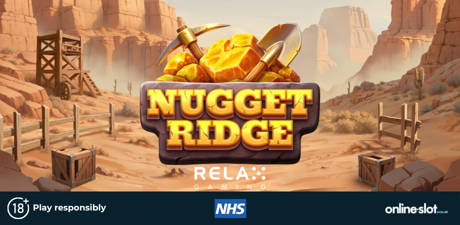relax gaming unveils wild west mining slot nugget ridge main