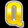 sevens v bars letter q symbol