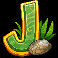 bass hunter letter j symbol