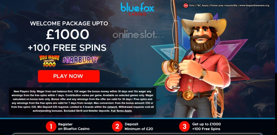 bluefox casino welcome offer
