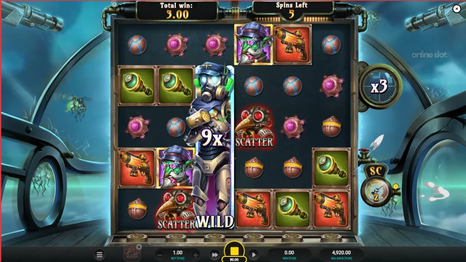 cloudforge slot free spins
