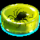 greedy pumpking green candy symbol