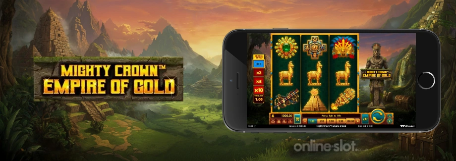 mighty crown empire of gold mobile slot