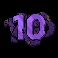 outsourced 2 number ten symbol