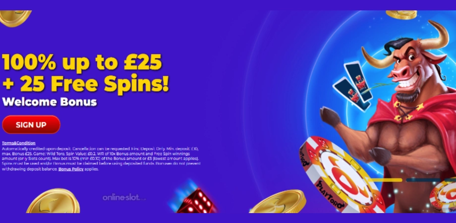 playtoro casino welcome offer