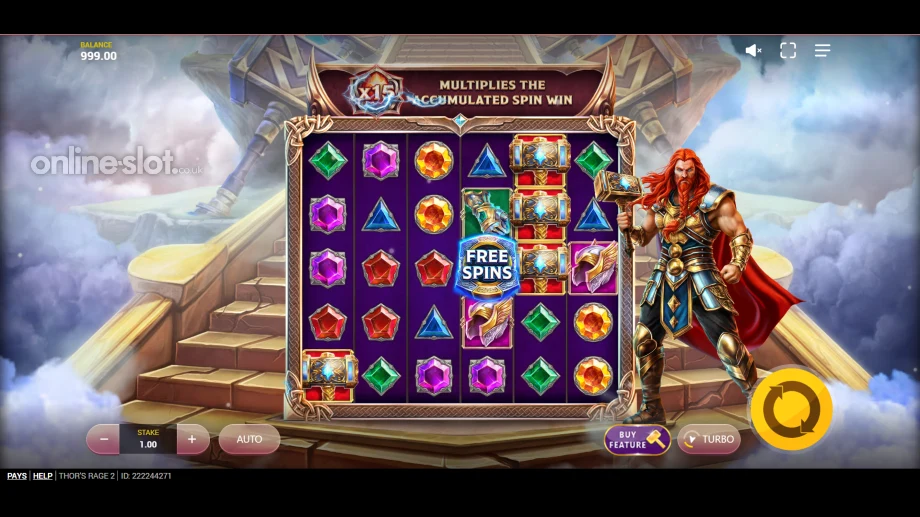 thors rage 2 slot base game
