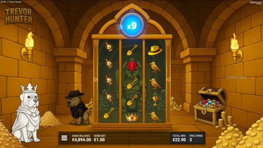 trevor hunter slot bonus game
