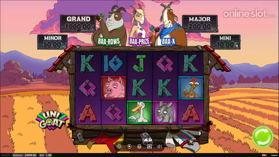 unigoat slot base game
