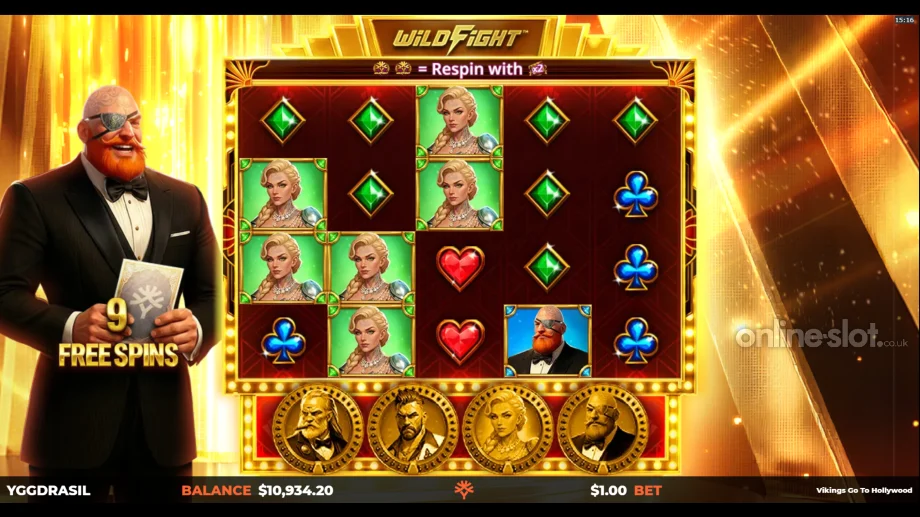 vikings go to hollywood slot free spins