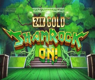 Logo image for 24k gold shamrock on Image