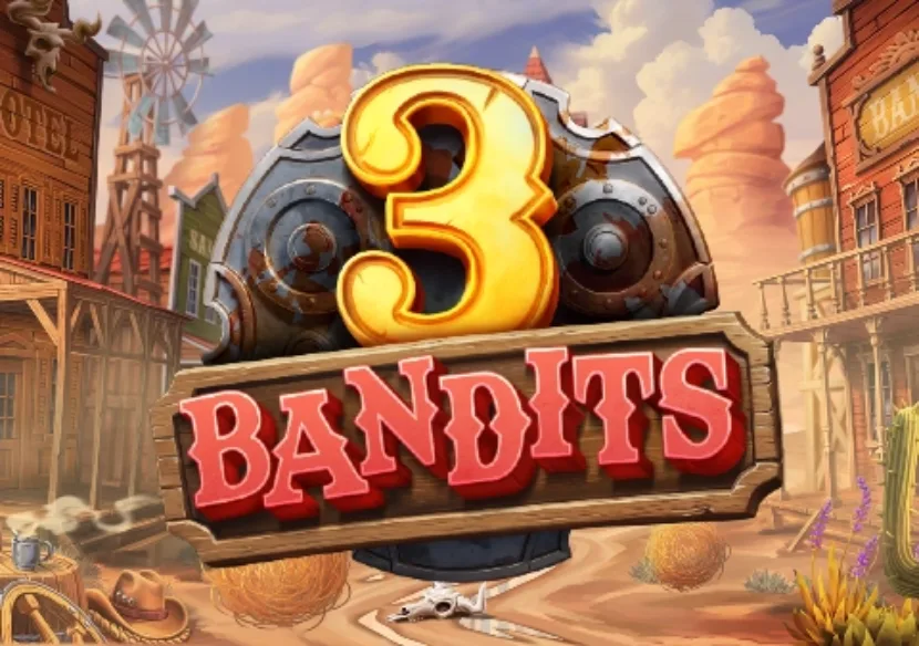 3 bandits slot logo