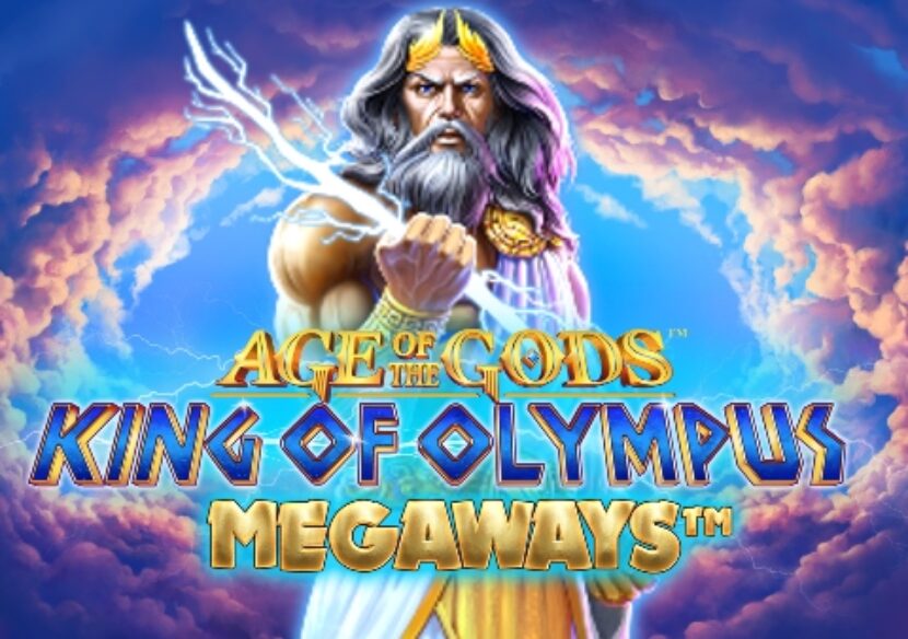 Logo image for Age of the gods king of olympus megaways