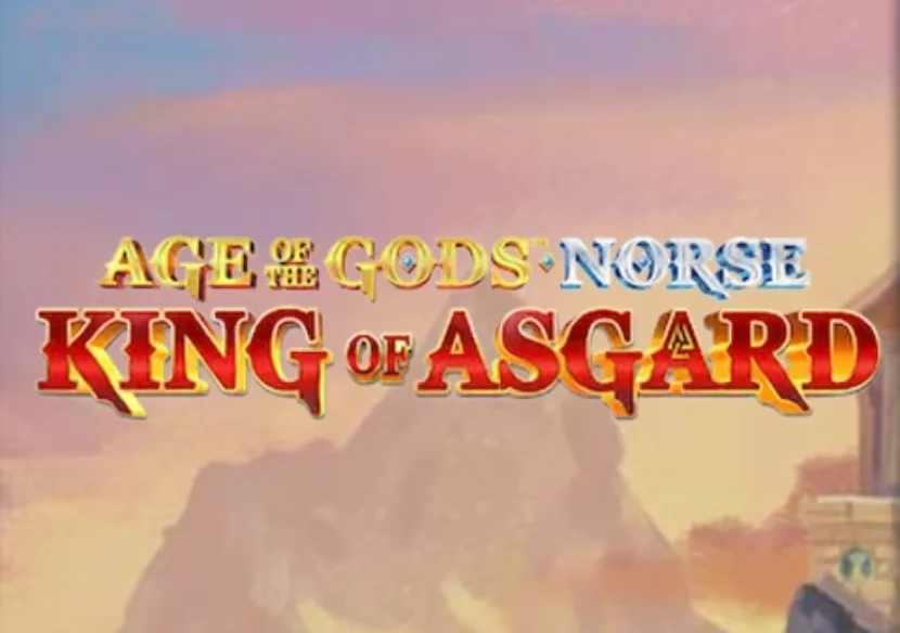Logo image for Age of the gods norse king of asgard