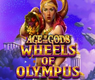 Logo image for Age of the gods wheels of olympus Image
