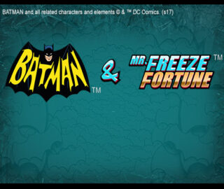 batman and mr freeze fortune slot logo