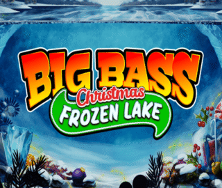 Big Bass Christmas Frozen Lake logo Image