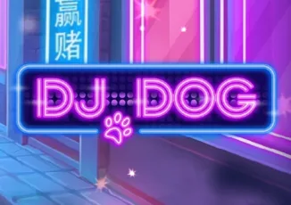 dj dog slot logo