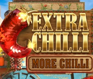 extra chilli more chilli slot logo