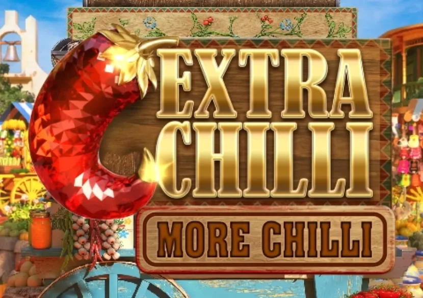 extra chilli more chilli slot logo