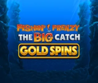 Logo image for Fishin frenzy the big catch gold spins Image