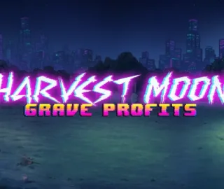 harvest moon grave profits slot logo