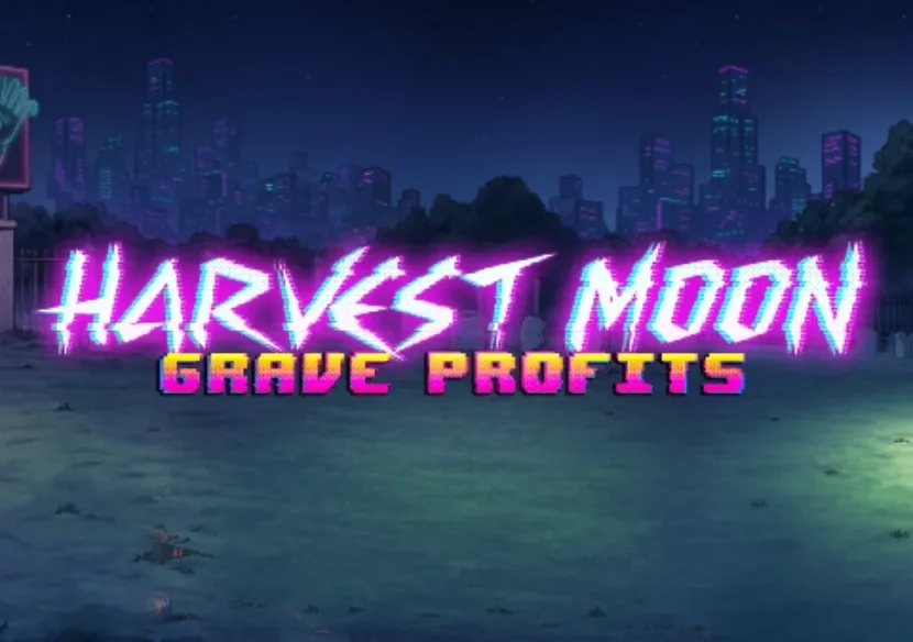 harvest moon grave profits slot logo