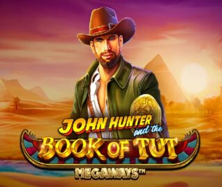Logo image for John hunter and the book of tut megaways Image