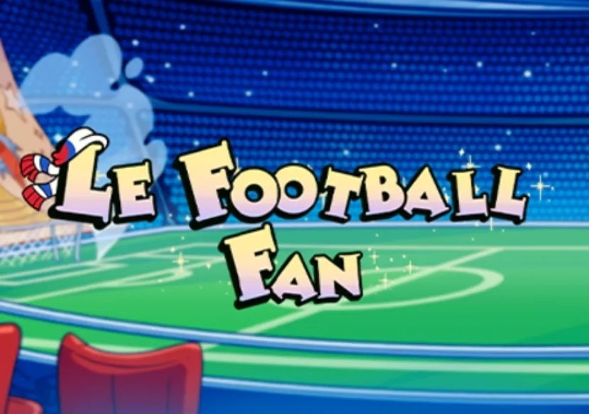 le football fan slot logo