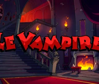 le vampire slot logo