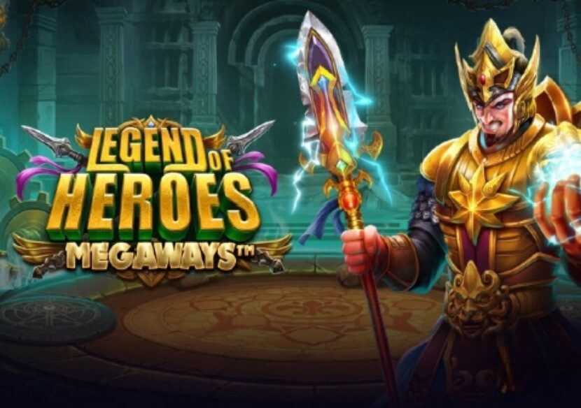 Logo image for Legend of heroes megaways