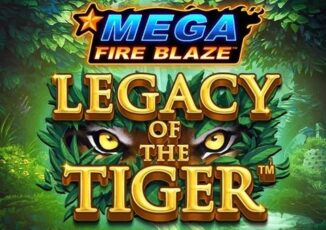 Image for Mega fire blaze jackpots legacy of the tiger Image