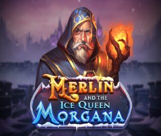 Logo image for Merlin and the ice queen morgana Image