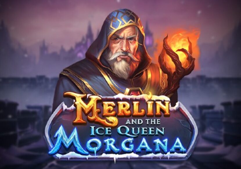 Logo image for Merlin and the ice queen morgana