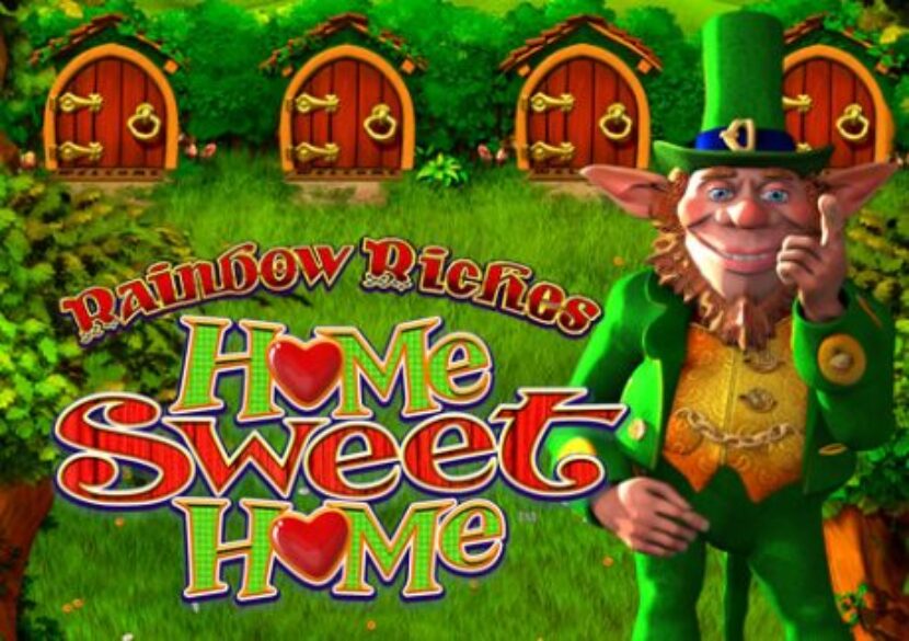 Logo image for Rainbow riches home sweet home