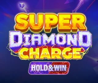 super diamond charge slot logo
