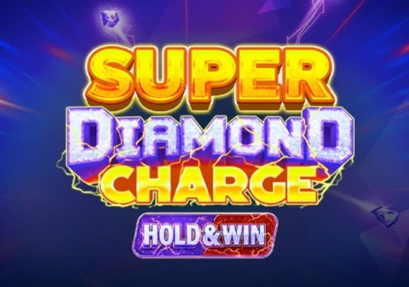 super diamond charge slot logo