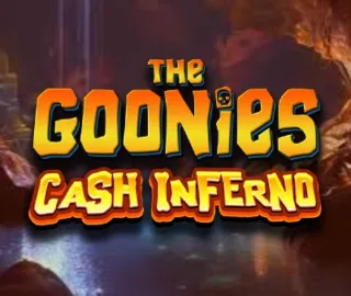 the goonies cash inferno slot logo