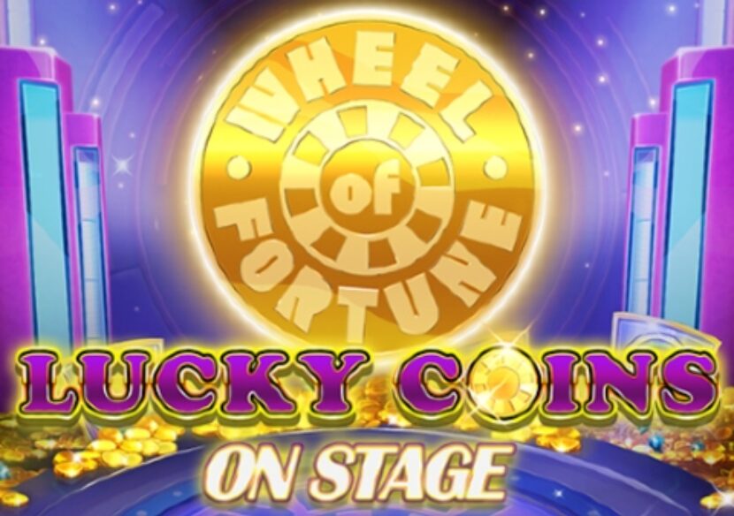 Logo image for Wheel of fortune lucky coins on stage
